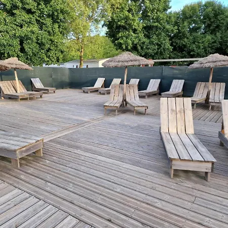 Mobil 6 Personnes Foret Des Landes Campingplads *